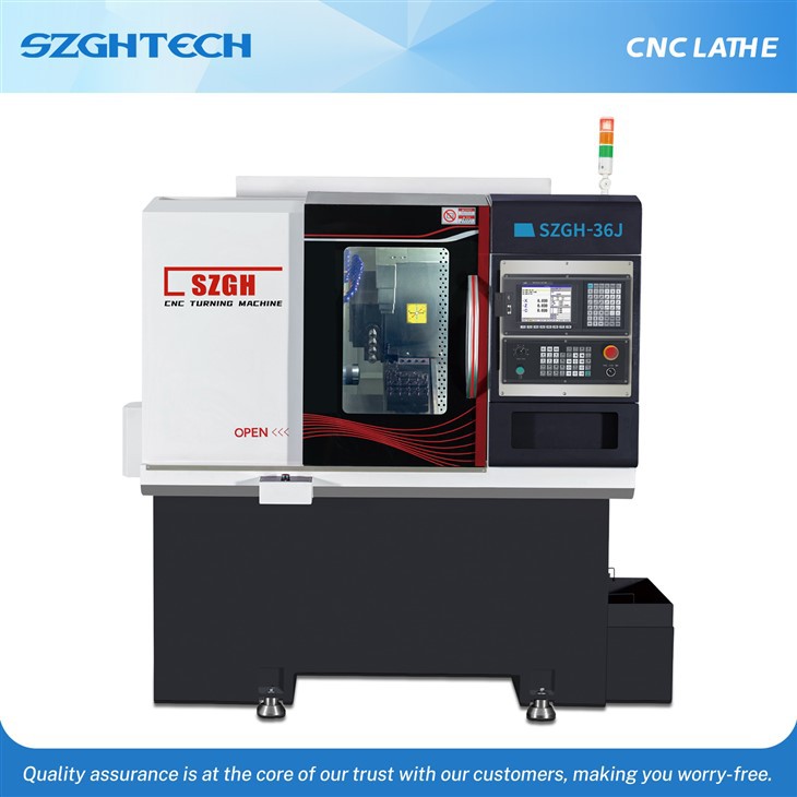 SZGH-36Y Efficient Inclined Mini Lathe For Sale With 4-Side Milling